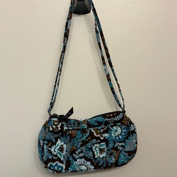 Vera Bradley Retired Java Blue Frannie - Picture 2 of 4